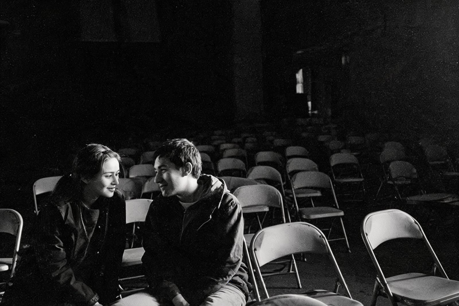 A quiet moment of reflection in the sanctuary